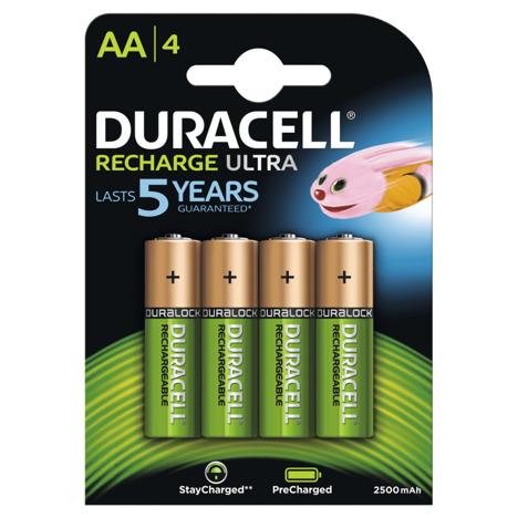 venijn omzeilen studie Duracell Ultra oplaadbare batterijen AA 4 stuks - Bouwmaat