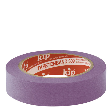 Kip Washi-Tec tape 24 mm x 50 meter lila - Bouwmaat