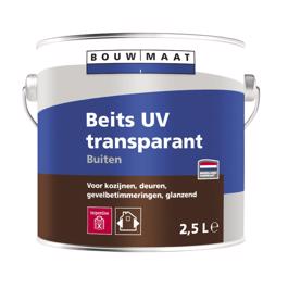 Met name olifant Vergelijking Bouwmaat Beits UV Transparant 2,5 liter kleurloos - Bouwmaat