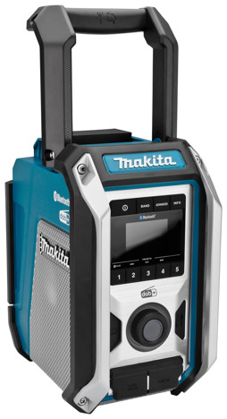 Makita DMR115 Bouwradio met Bluetooth en DAB, DAB+ en FM Bouwmaat