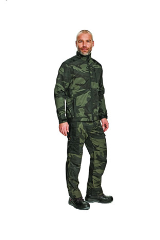 Meting Trouwens financiën CRV Lange Werkbroek Crambe maat M groen camouflage - Bouwmaat